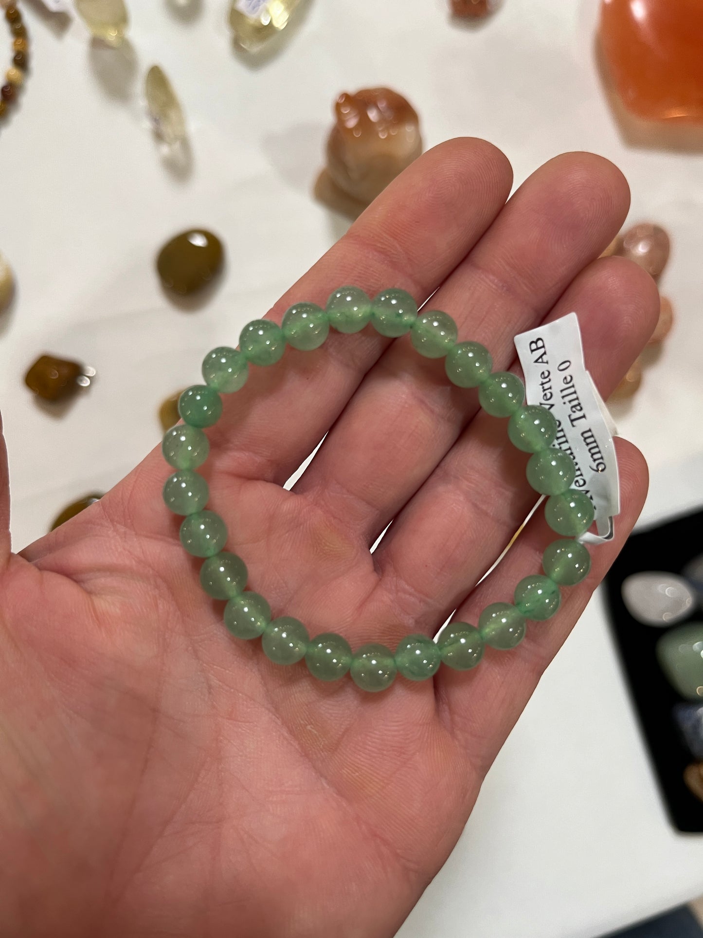 Bracelet enfant Aventurine Verte