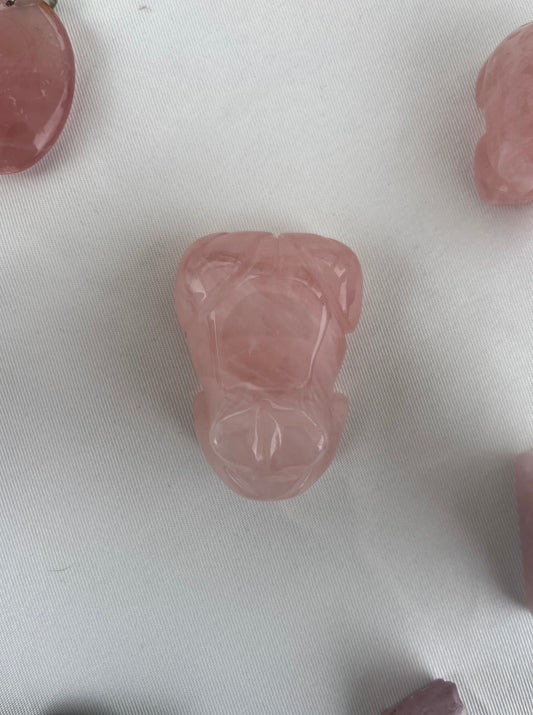 Grenouille Quartz rose