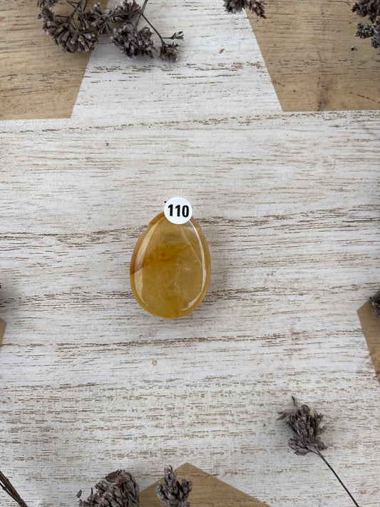 Quartz hematoïde jaune