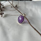 Pendentif argent Améthyste