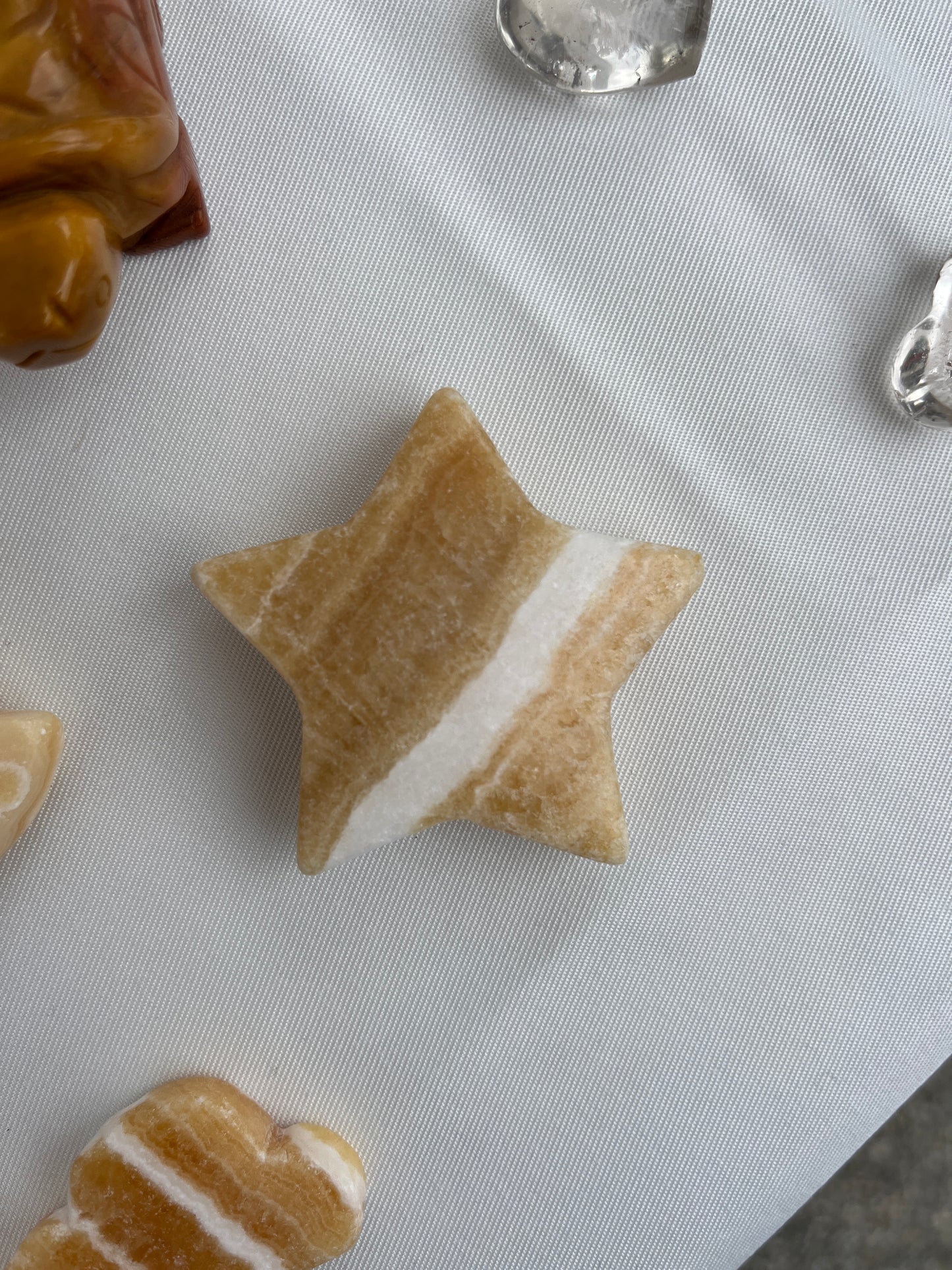 Étoile Calcite Orange