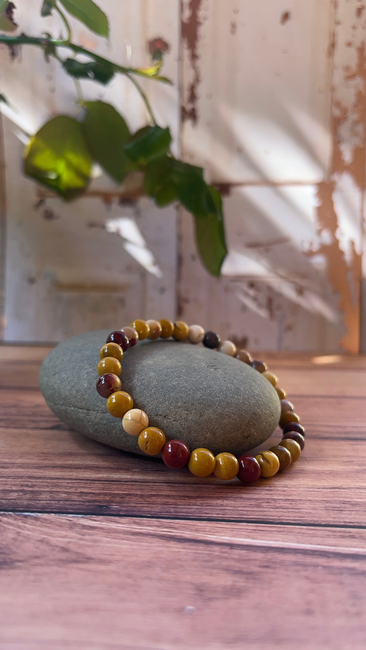 Bracelet Jaspe Mokaïte