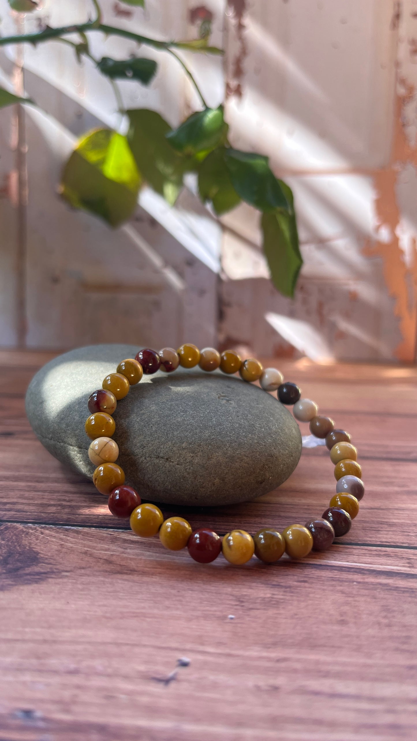 Bracelet Jaspe Mokaïte