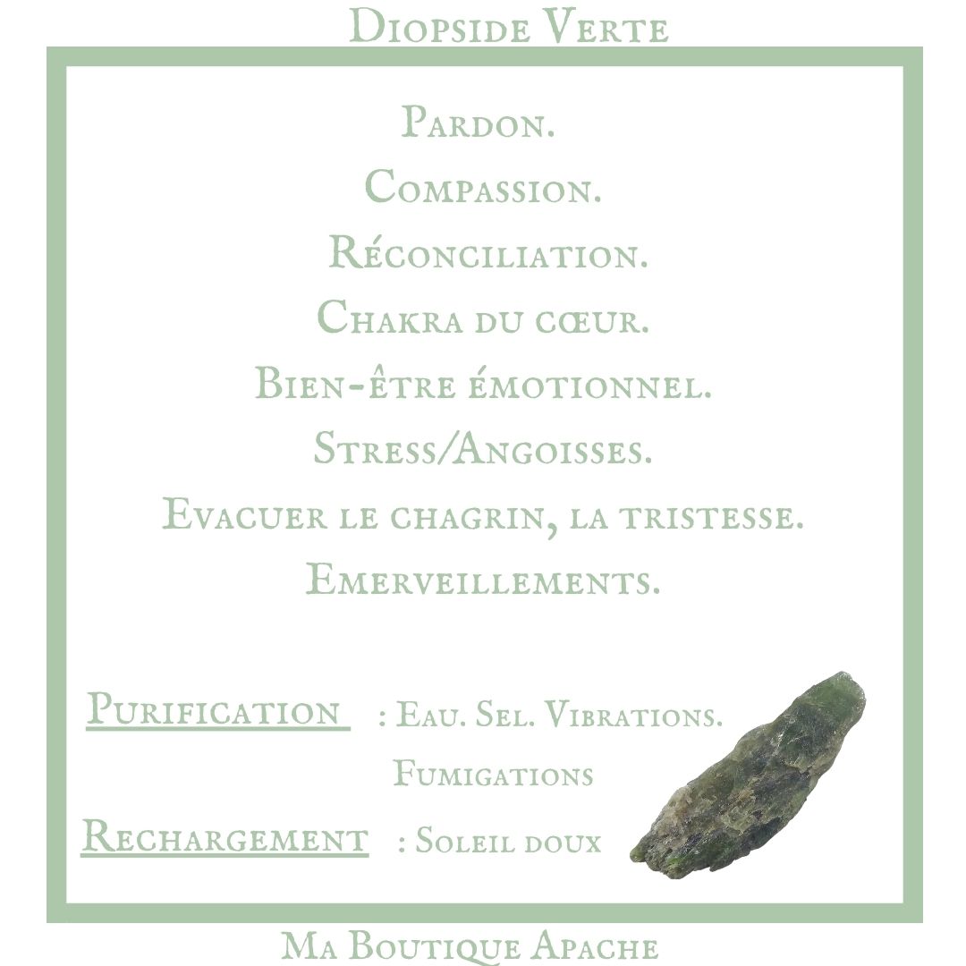 Diopside verte