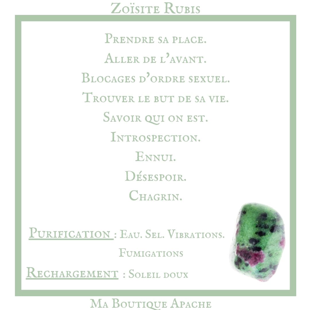 Zoïsite rubis