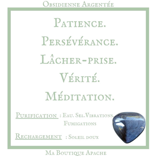 Obsidienne argentée