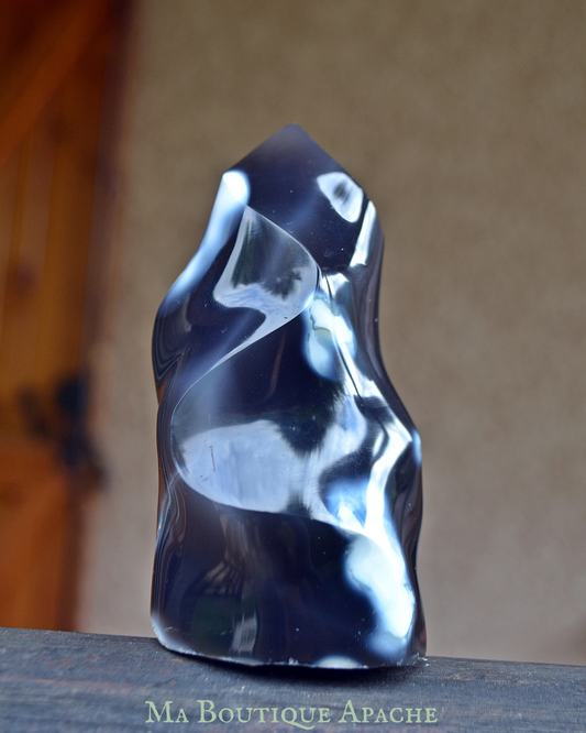 Agate bleue