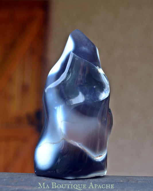 Agate bleue